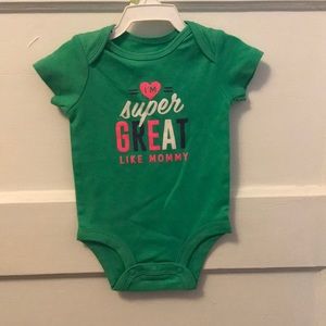 Carter’s onesie